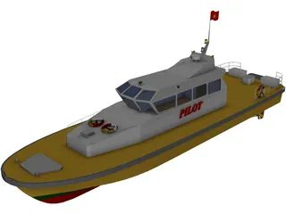 Pilot Ship 3D Model