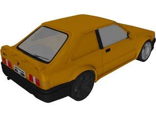 Ford Escort MK4 3D Model