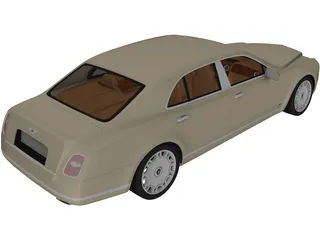 Bentley Mulsanne 3D Model