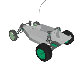 Losi RC Car 3D Model