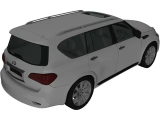 Infiniti QX56 (2011) 3D Model