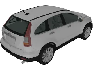 Honda CRV (2011) 3D Model