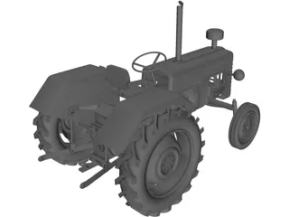 Mc Cormik D326 Tractor 3D Model