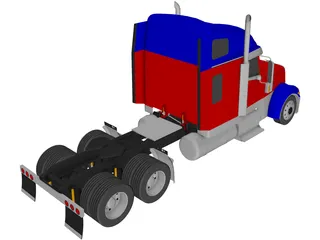 Freightliner Coronado 3D Model