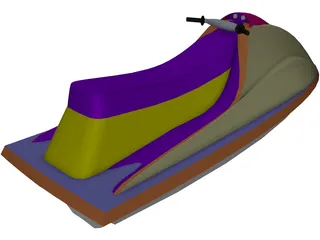 Jet Ski 3D Model