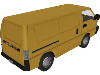 Mitsubishi L300 (1997) 3D Model