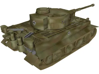 Tiger L 3D Model