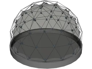 Geodatic Dome 3D Model