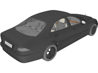 Mercedes-Benz S-Class 3D Model