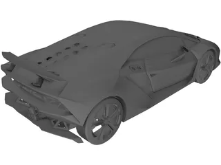 Lamborghini Sesto Elemento 3D Model