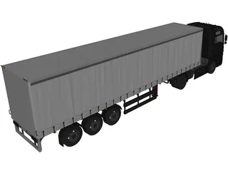 MAN TGX 3D Model