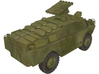 BRDM-3 3D Model