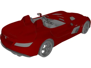 Mercedes-Benz SLR Stirling Moss 3D Model