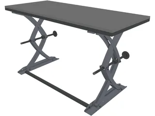 Lifting Table 3D Model