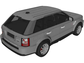 Range Rover Sport (2008) 3D Model