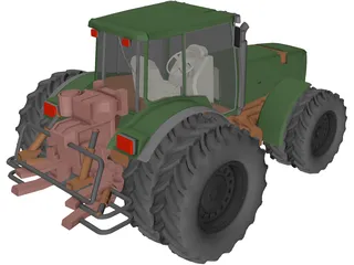 Tractor 3D Model