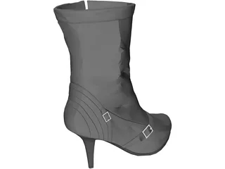 Woman Boot 3D Model
