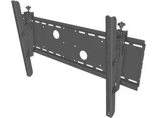 Tilting Television Wall Mount 3D Model