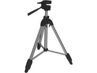 Tripod Light Camera 3D Model