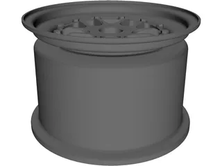 Keizer CL-10 Formula SAE Wheel 3D Model