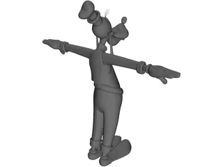 Goofy 3D Model