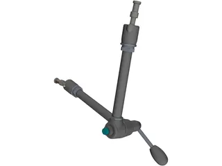 Manfrotto Articulated Arm MA143 3D Model