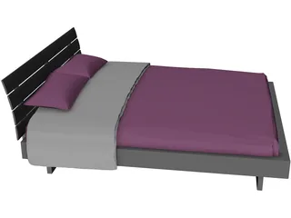 Bed 3D Model