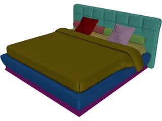 Bed 3D Model