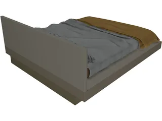 Bed 3D Model