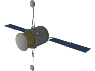 Satellite 3D Model