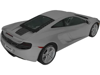 McLaren MP4-12C 3D Model