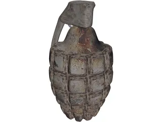 Grenade 3D Model