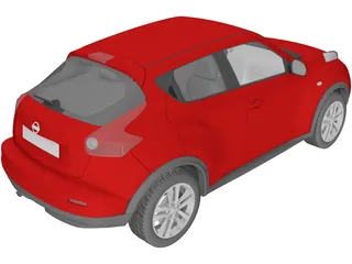 Nissan Juke (2011) 3D Model