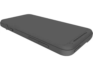 HTC EVO 3D Smartphone 3D Model