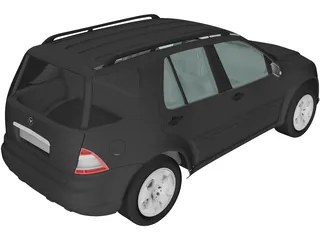 Mercedes-Benz M-Class 3D Model