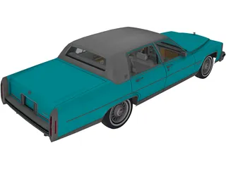 Cadillac Fleetwood Brougham (1985) 3D Model