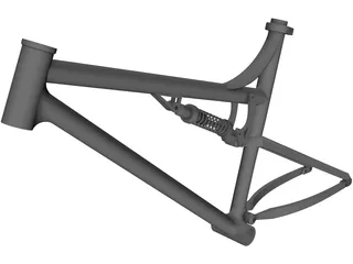 Bike Frame 3D Model