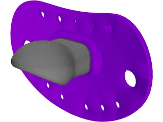Pacifier 3D Model