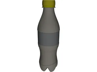 Cola Bottle 3D Model