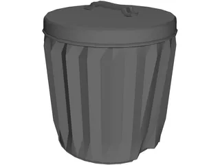 Trashcan 3D Model