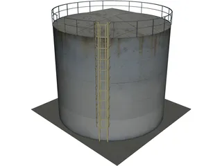 Storage Tank 3D Model