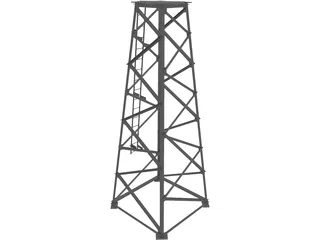 Tower Structure 3D Model