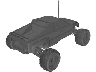 Traxxas Rustler RC Car 3D Model