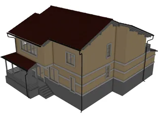 Cottage 3D Model