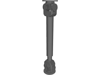 Cardan Shaft 3D Model