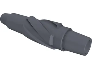 Down Hole Drill Stabilizer 3D Model