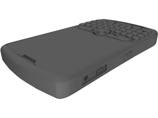 Blackberry Curve 8350i 3D Model