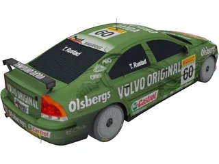 Volvo S60 Rally (2003) 3D Model