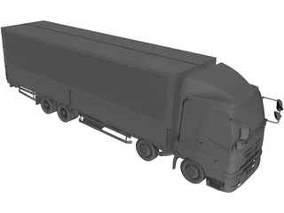 Hino Truck 3D Model