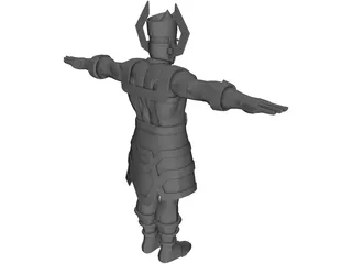Galactus 3D Model